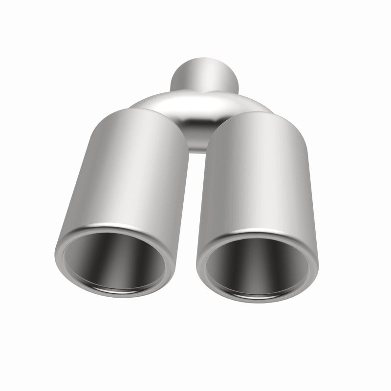MagnaFlow Tip 1-Pk Dual Rnd DW 3x10 2.25ID - Burkken Auto Parts