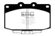 EBC 86-89 Mazda RX7 2.4 (1.3 Rotary)(Vented Rear Rotors) Greenstuff Front Brake Pads - Burkken Auto Parts