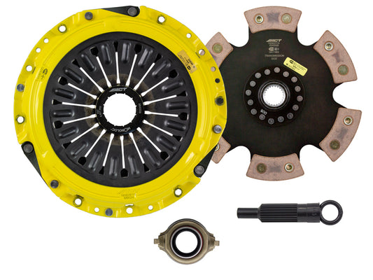 ACT 00-05 Mitsubishi Eclipse GT HD-M/Race Rigid 6 Pad Clutch Kit - Burkken Auto Parts