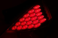 ANZO 2003-2005 Nissan 350Z LED Taillights Red - Burkken Auto Parts