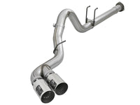 aFe Power 15-16 Ford F250/F350 6.7L Diesel Rebel XD 4in 409 SS DPF-Back Exhaust System - Pol Tips - Burkken Auto Parts