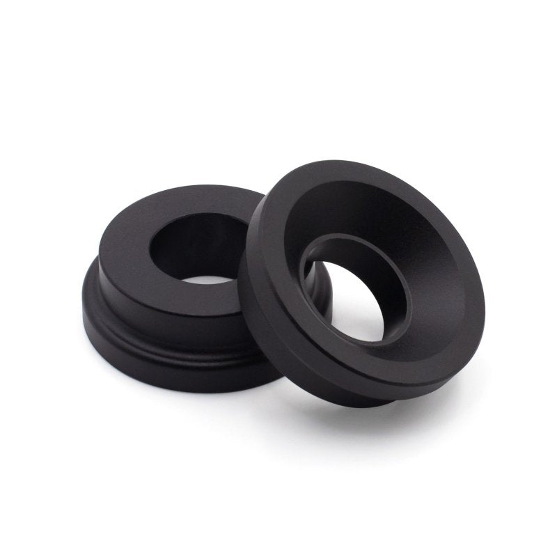 BLOX 2-Piece Billet Aluminum Solid Shifter Bushing B-Series Transmissions - Black - Burkken Auto Parts
