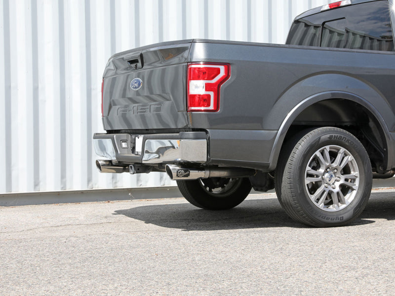aFe Vulcan Series 3in 304SS Cat-Back w/ Polished Tips 15-20 Ford F-150 V6 2.7L/35L(tt) / V8 5.0L - Burkken Auto Parts
