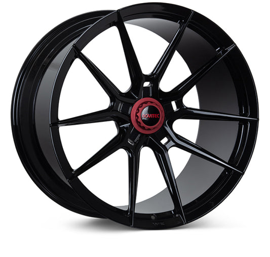 Vossen x Novitec NF10 20x11.5in - 5x114.3 BP - ET33 - Gloss Black Ferrari F430 Rear Wheel
