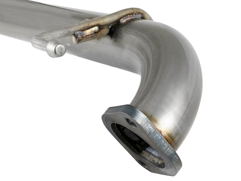 aFe Takeda 2.5in 304 SS Axle-Back Exhaust System 18-19 Subaru Crosstrek H4 2.0L - Burkken Auto Parts