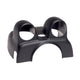 Autometer 03-08 Dodge Ram / 02 Dodge 1500  52mm Black Dual Steering Column Pod - Burkken Auto Parts