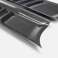 Anderson Composites 2021 Dodge RAM TRX Carbon Fiber Hood Vents - Type OE - Burkken Auto Parts