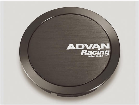 Advan 73mm Racing Center Cap Full Flat Dark Bronze - Burkken Auto Parts