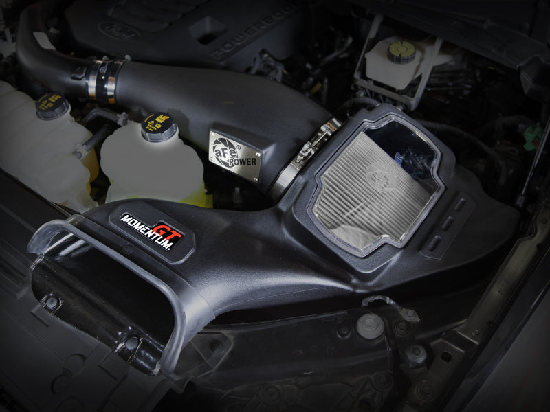 aFe POWER Momentum GT Pro Dry S Intake System 21-22 Ford F-150 V6-3.5L (tt) PowerBoost - Burkken Auto Parts