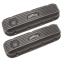 Edelbrock Valve Cover Classic Series Chevrolet 1965 and Later 396-502 V8 Black - Burkken Auto Parts