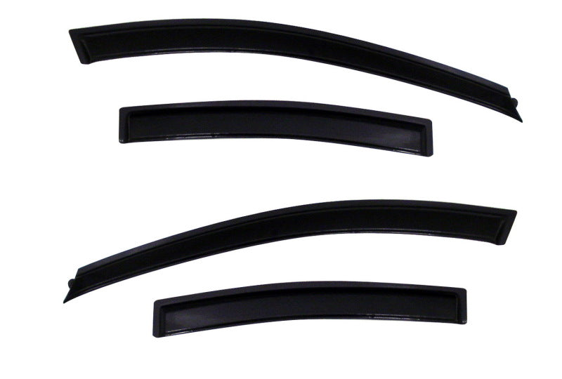 AVS 11-15 Chevy Cruze Ventvisor Outside Mount Window Deflectors 4pc - Smoke - Burkken Auto Parts