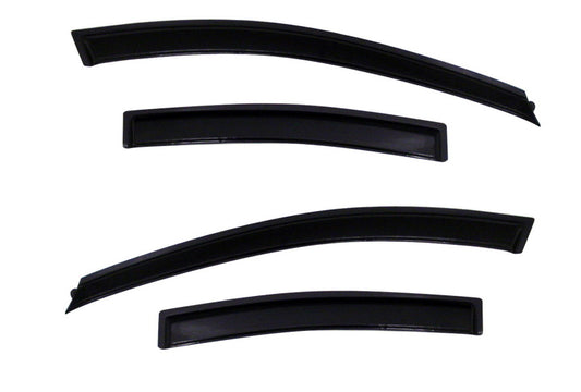 AVS 11-15 Chevy Cruze Ventvisor Outside Mount Window Deflectors 4pc - Smoke - Burkken Auto Parts