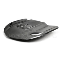 Anderson Composites 16-19 Chevrolet Camaro Double Sided Carbon Fiber Type-T2 Style Hood - Burkken Auto Parts