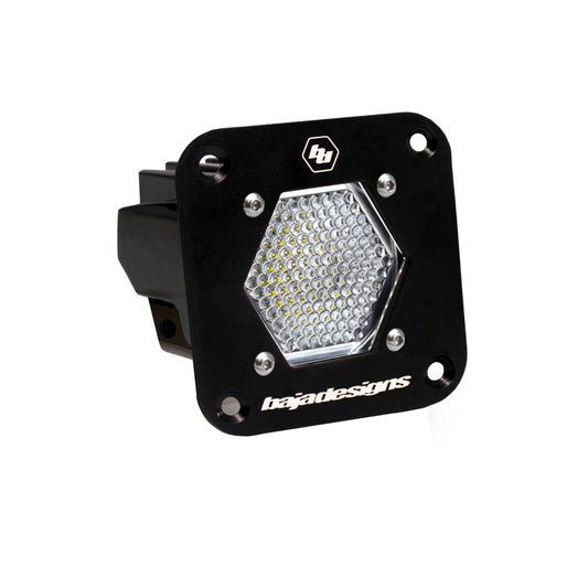 Baja Designs LED Light Pod Flush Mount Clear S1 Work/Scene Pattern - Burkken Auto Parts