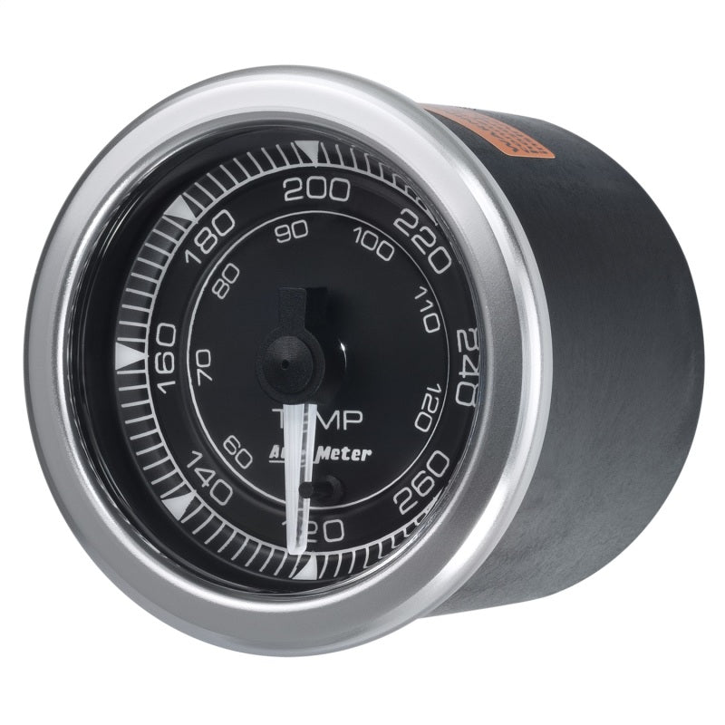 Autometer Chrono 2-1/16in 120-280 Degree Temperature Gauge - Burkken Auto Parts