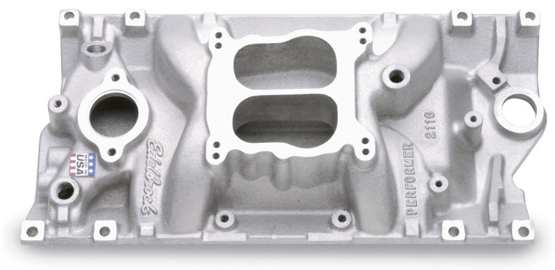 Edelbrock Performer Vortec Manifold - Burkken Auto Parts