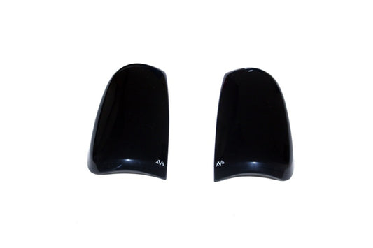 AVS 17-22 Ford F-250 / F-350 SuperCab & Super Crew Tail Shades Tail Light Covers - Smoke - Burkken Auto Parts