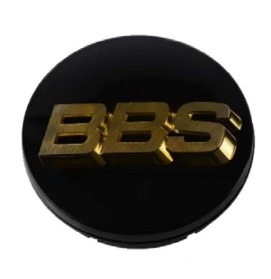BBS Center Cap 56mm Black/Gold (56.24.012) - Burkken Auto Parts