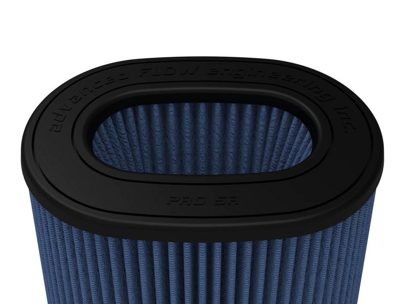 aFe MagnumFLOW Pro 5R Air Filter (6-3/4 x 4-3/4)in F x (8-1/2 x 6-1/2)in B x (7-1/4 x 5)in T - Burkken Auto Parts