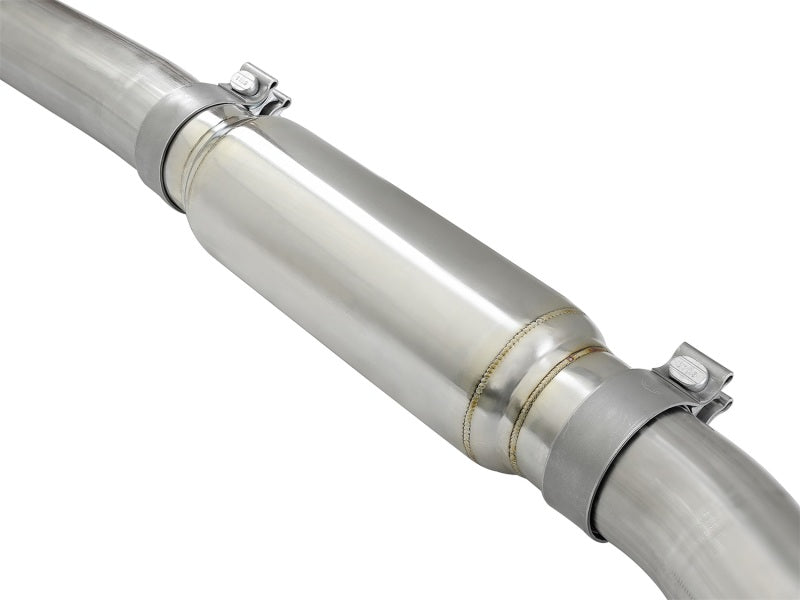 aFe Takeda 3in 304 SS Cat-Back Exhaust w/ Polished Tip 16-18 Ford Focus RS 2.3L (t) - Burkken Auto Parts