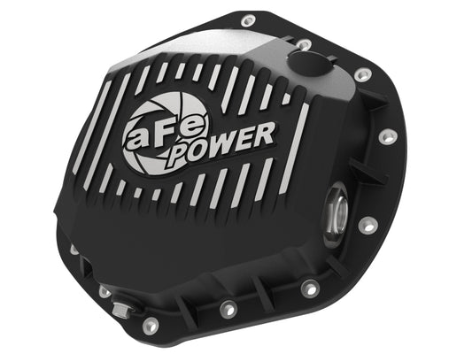 aFe Power Pro Series Rear Differential Cover Black w/ Machined Fins 14-18 Dodge Trucks 2500/3500 - Burkken Auto Parts