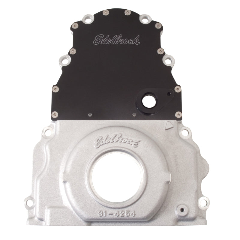 Edelbrock Timing Cover 2-Piece for GM Gen 4 Ls-Series - Burkken Auto Parts