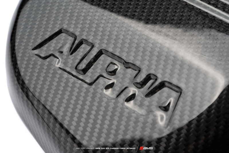 AMS Performance 15-18 BMW M3 / 15-20 BMW M4 w/ S55 3.0L Turbo Engine Carbon Fiber Intake - Burkken Auto Parts