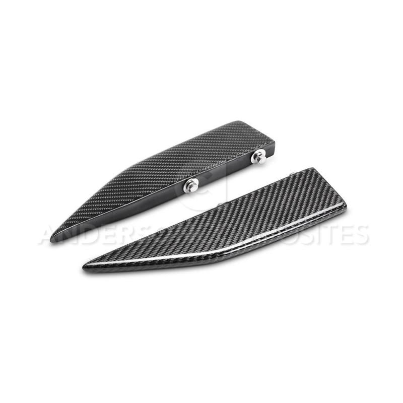 Anderson Composites 16-17 Ford Focus RS Type-AR Rocker Panel Splitter - Burkken Auto Parts