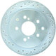 StopTech 89-96 Nissan 300ZX Select Sport Slotted & Drilled Right Rear Brake Rotor - Burkken Auto Parts