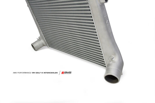 AMS Performance 2015+ VW Golf R MK7 Front Mount Intercooler Upgrade w/Cast End Tanks - Burkken Auto Parts