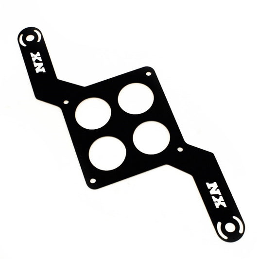 Nitrous Express Carb Plate Solenoid Bracket for Dominator - Burkken Auto Parts