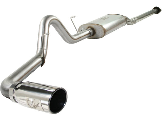 aFe MACHForce XP Exhausts Cat-Back SS-409 Exhaust 09-10 Ford F-150 V8 4.6/5.4L - Burkken Auto Parts