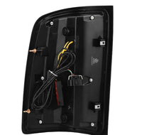 AlphaRex 07-13 GMC Sierra 1500/07-14 2500/3500HD (No Clsc/Dually) Luxx-Series LED Tail Lghts Blk Red - Burkken Auto Parts