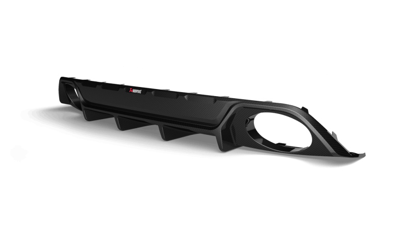 Akrapovic 2021+ Audi RS 3 (8Y) Sportback / Sedan Rear Carbon Fiber Diffuser - High Gloss - Burkken Auto Parts