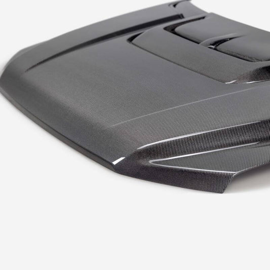Anderson Composites 21-24 Ford Raptor Type-OE Carbon Fiber Hood - Burkken Auto Parts
