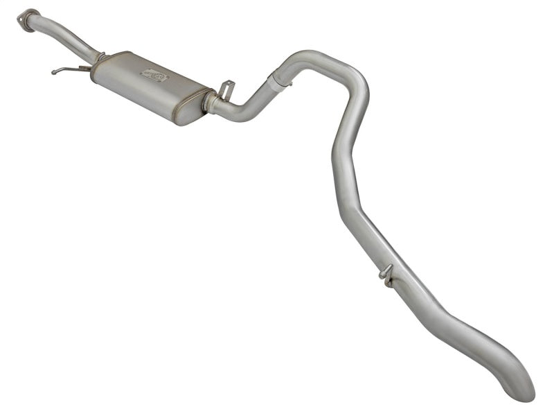 aFe MACHForce XP Exhaust Cat-Back 2.5in SS-409 01-19 Nissan Patrol L6 4.8L (4-Door Only) - Burkken Auto Parts