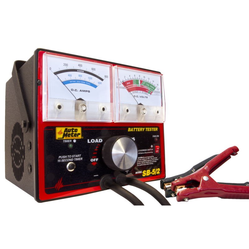 Autometer Battery Tester 800 AMP w/ Unloader - Burkken Auto Parts