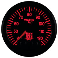 Autometer Stack 52mm 40-120 Deg C 1/8in NPTF Male Pro-Control Water Temp Gauge - Black - Burkken Auto Parts