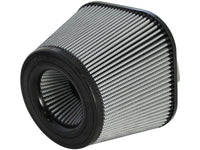 aFe MagnumFLOW Pro DRY S Universal Air Filter 7.13in F x (8.75 x 8.75)in B x 7in T(Inv) x 6.75in H - Burkken Auto Parts