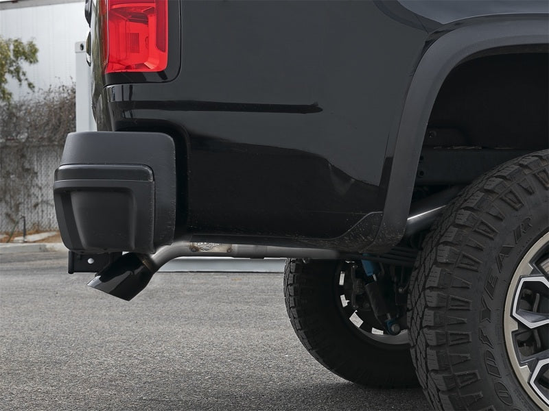 aFe MACH Force-Xp Hi-Tuck 3in. 409 SS C/B Exhaust 15-18 GM Colorado/Canyon L4-2.5L/V6-3.6L - Blk Tip - Burkken Auto Parts