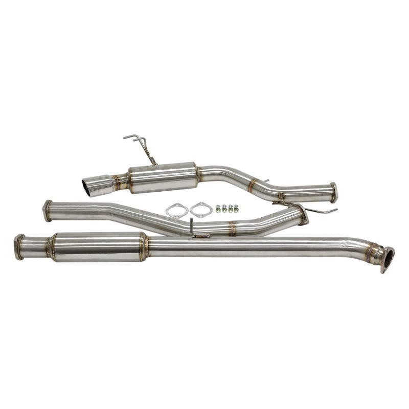 BLOX Racing Cat-Back Exhaust System T304 SS 2016+ Honda Civic 1.5T Sedan / Hatchback (Non-Sport) - Burkken Auto Parts