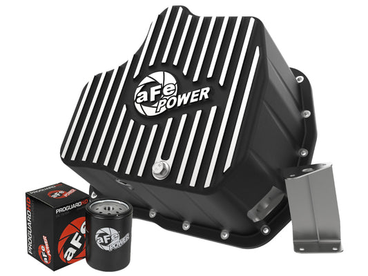 AFE Pro Series Deep Engine Oil Pan 01-10 GM Duramax V8-6.6L (td) - Burkken Auto Parts