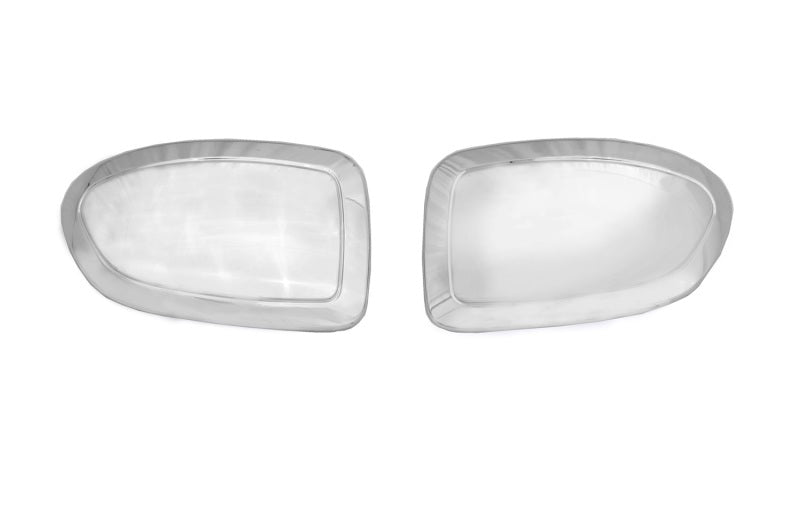 AVS 02-06 Cadillac Escalade Mirror Covers 2pc - Chrome - Burkken Auto Parts