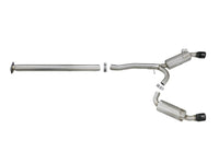 aFe Takeda 3in. to 2.5in. 304 SS C/B Exhaust 08-15 Mitsubishi Lancer EVO I4-2.0L (t) - Black Tips - Burkken Auto Parts