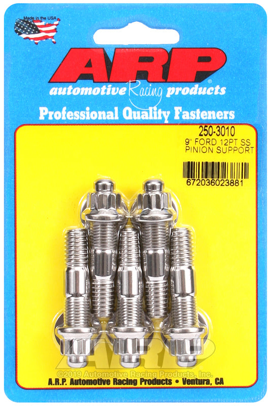 ARP Ford 9in Pinion Support SS 12pt Stud Kit - Burkken Auto Parts