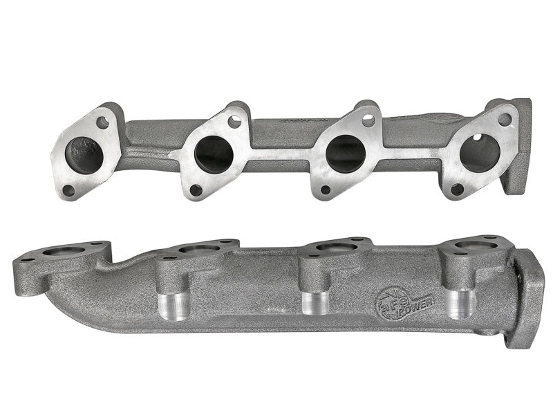aFe Twisted Steel Power Package Up-Pipes / Manifold 08-10 Ford Diesel Trucks V8 6.4L (td) - Burkken Auto Parts