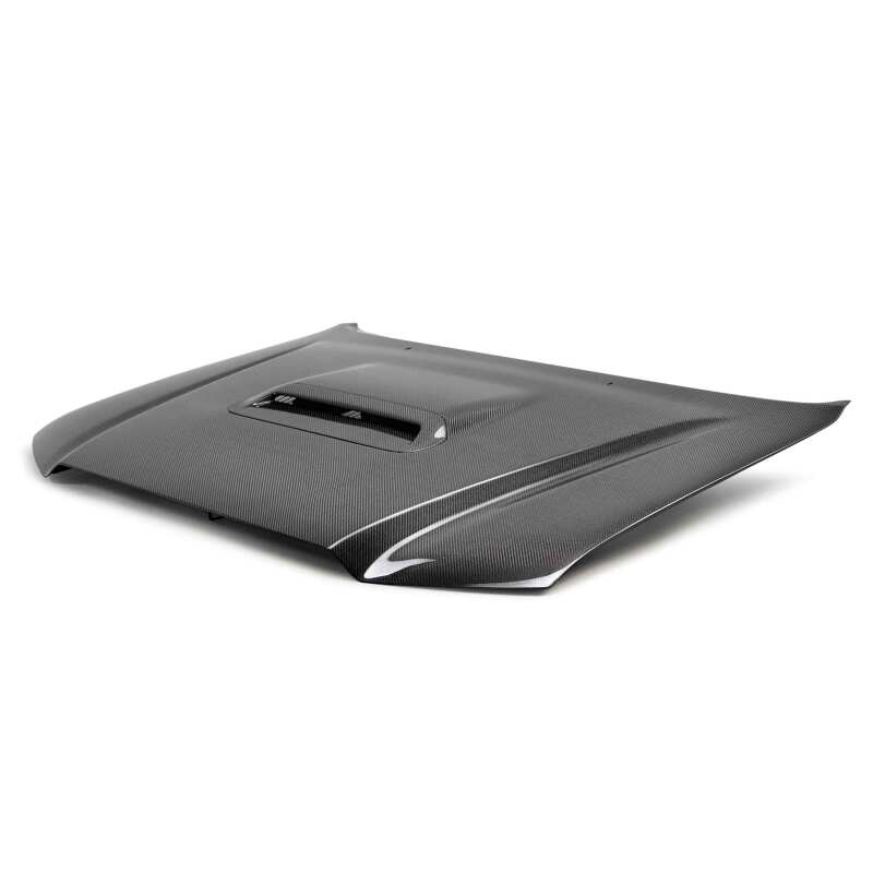 Seibon 12-15 Toyota Tacoma TR-Style Carbon Fiber Hood - Burkken Auto Parts