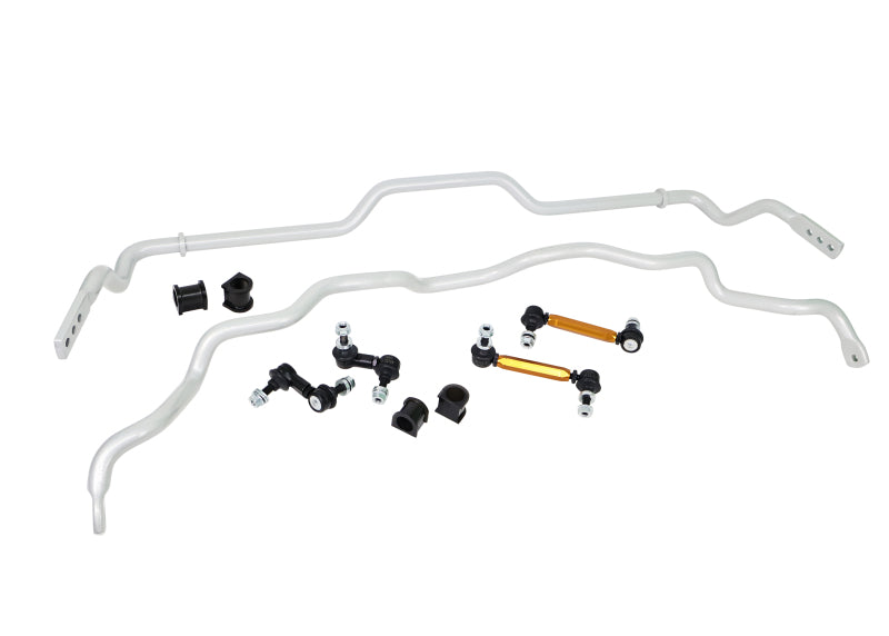 Whiteline 96-01 Mitsubishi Lancer Evolution IV/V/VI AWD Anti Sway Bar Front and Rear Vehicle Kit - Burkken Auto Parts