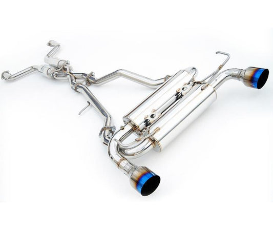 Invidia 14+ Infiniti Q50 Q300 w/ Single Layer Titanium Tips Cat-Back Exhaust - Burkken Auto Parts