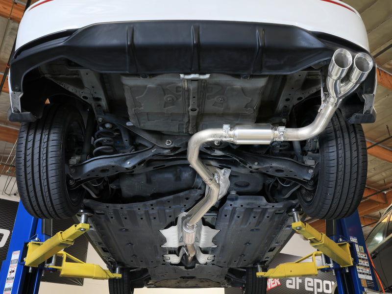 aFe POWER Takeda 2.5in 304 SS Cat-Back Exhaust w/ Polished Tips 22-25 Honda Civic L4-2.0L - Burkken Auto Parts
